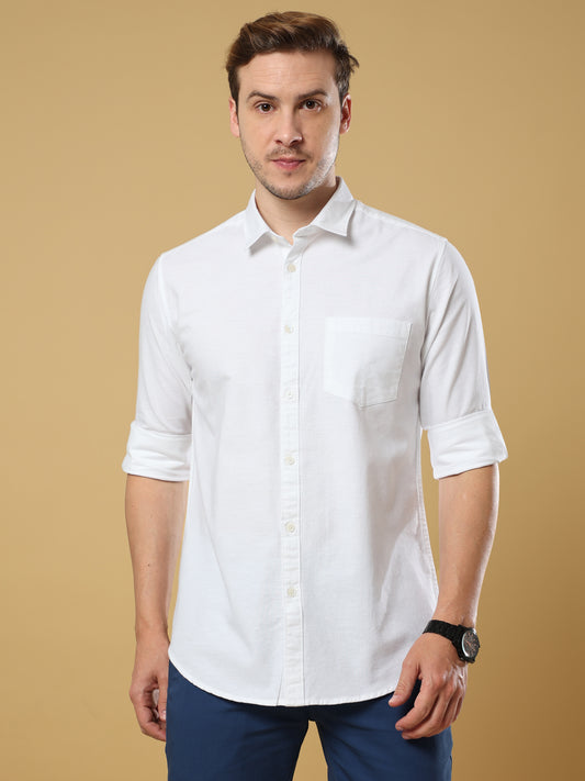 Long Sleeves Extra Fine Oxford Shirt