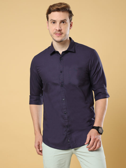 Long Sleeves Oxford Shirt