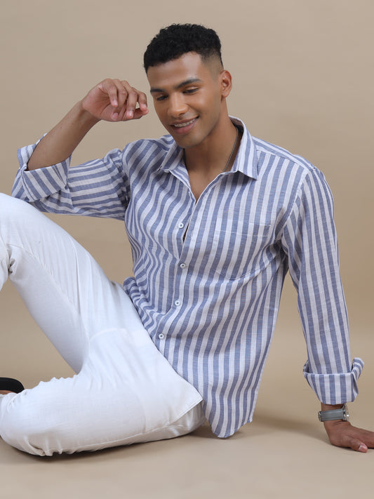 Long Sleeves Linen Shirt