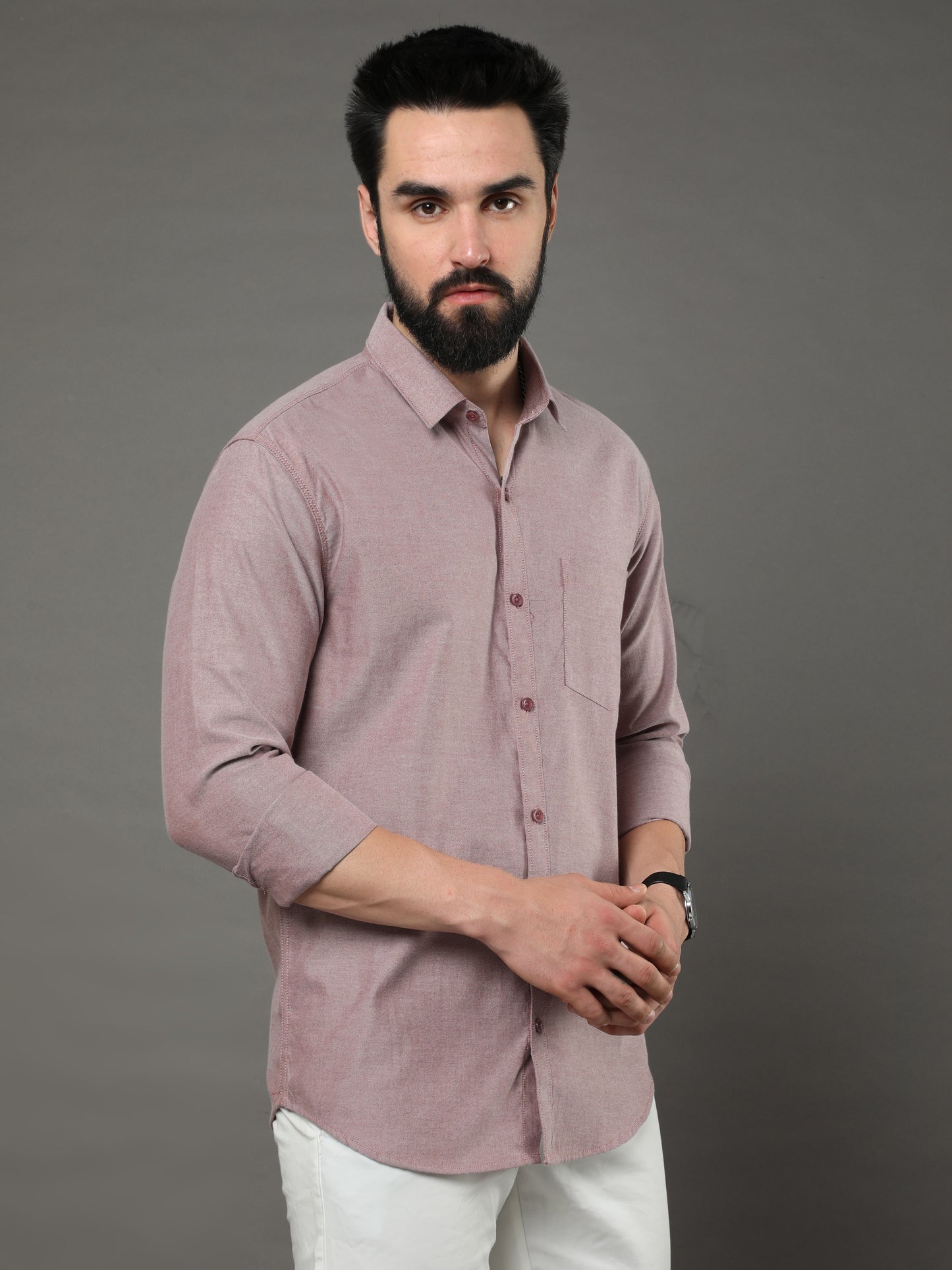 Long Sleeves Extra Fine Oxford Shirt