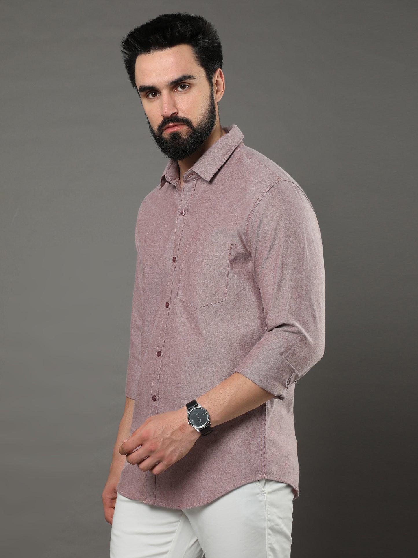 Long Sleeves Extra Fine Oxford Shirt