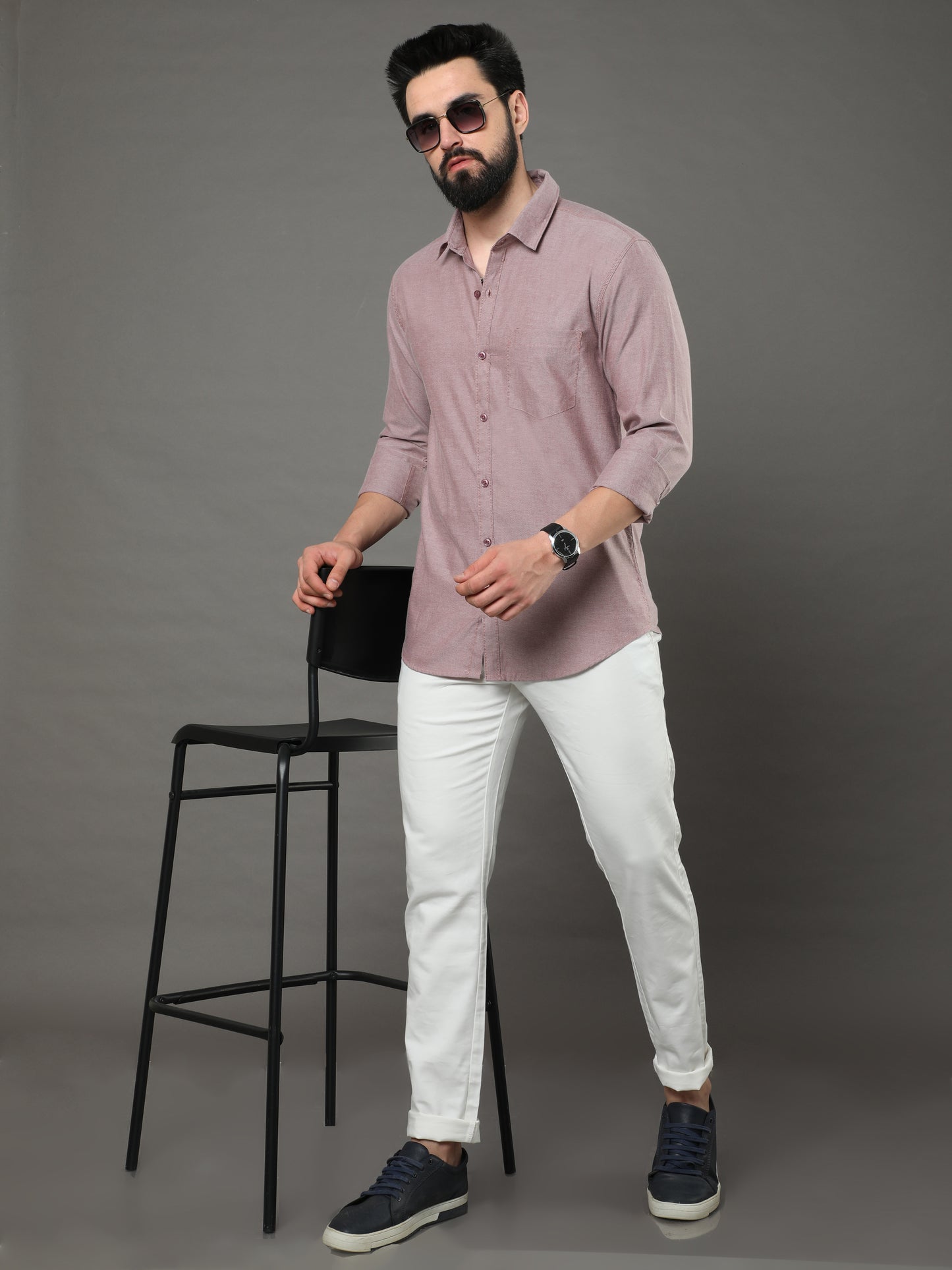 Long Sleeves Extra Fine Oxford Shirt