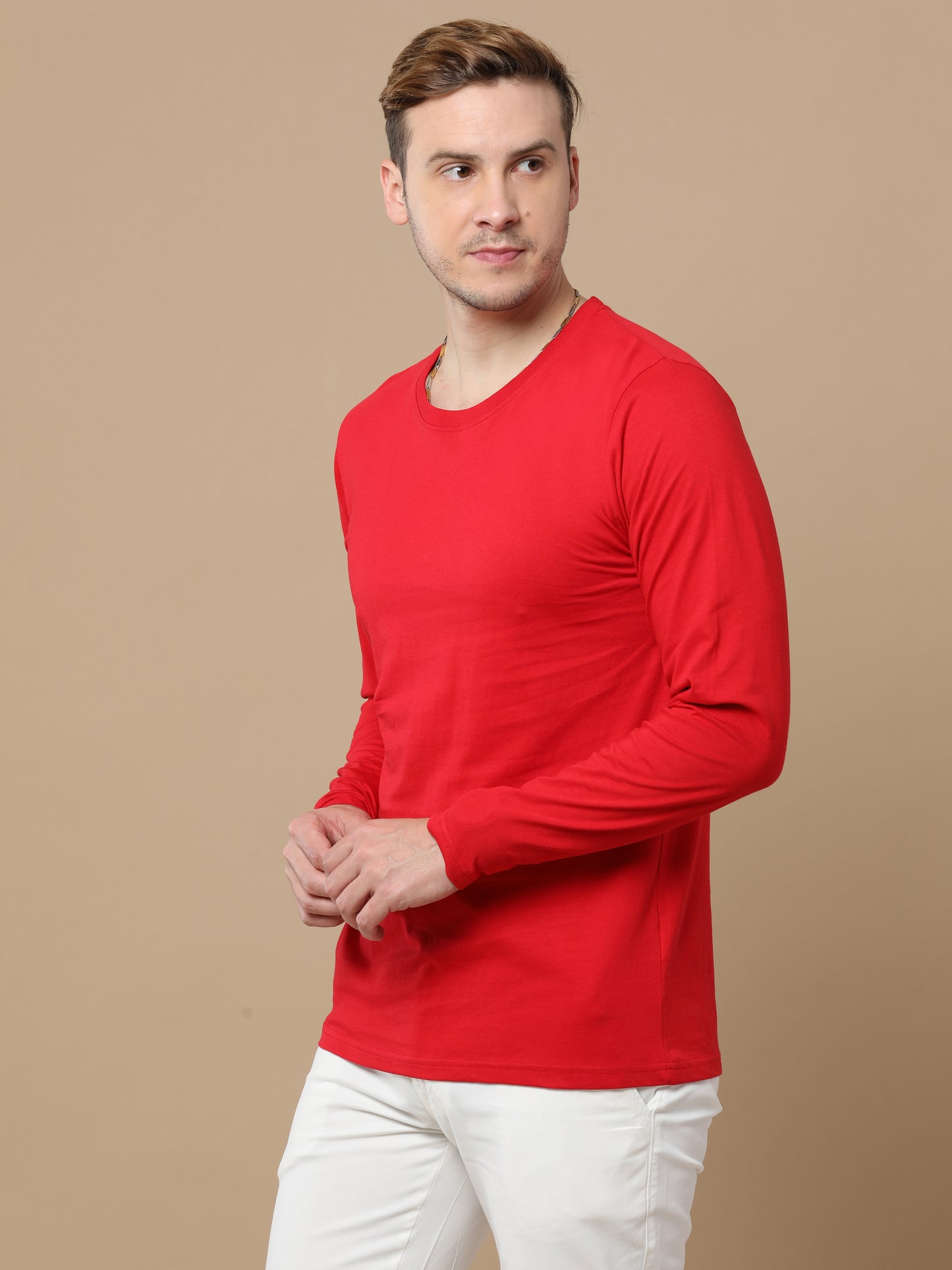 Long Sleeves Round Neck T-Shirt