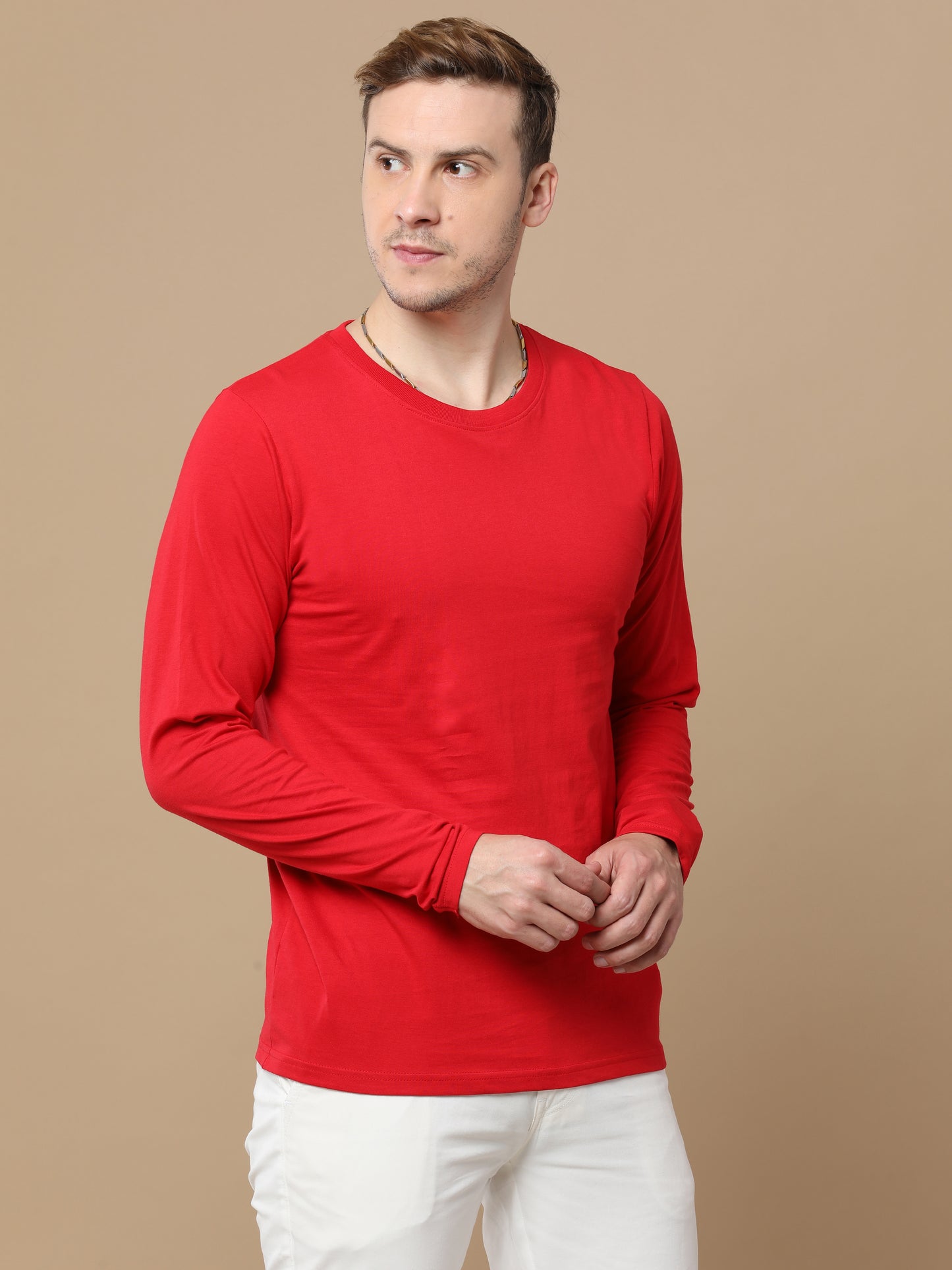 Long Sleeves Round Neck T-Shirt