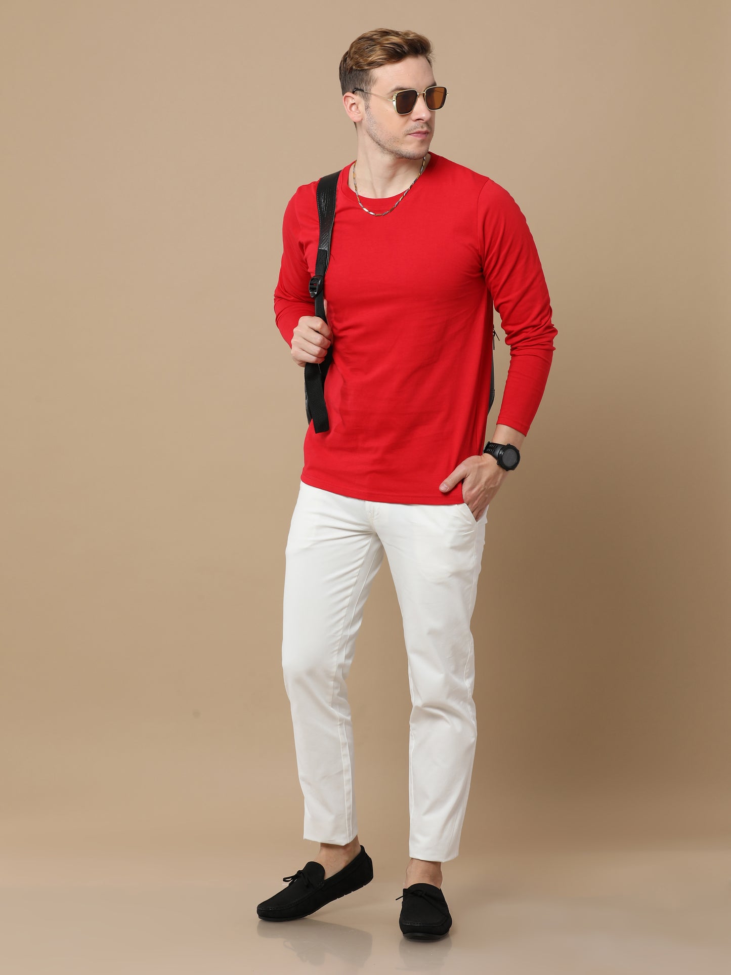 Long Sleeves Round Neck T-Shirt