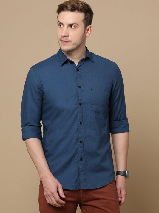 Long Sleeves Extra Fine Oxford Shirt