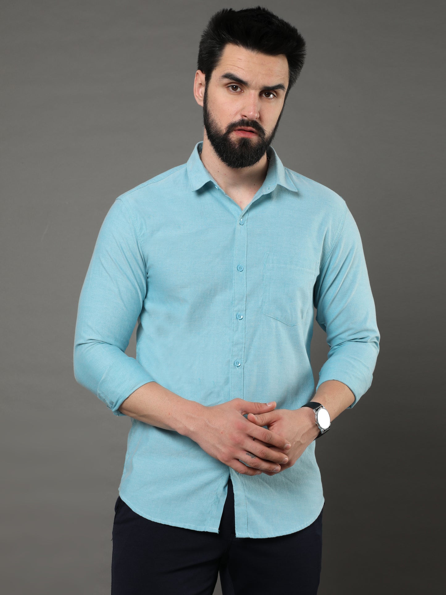 Long Sleeves Extra Fine Oxford Shirt