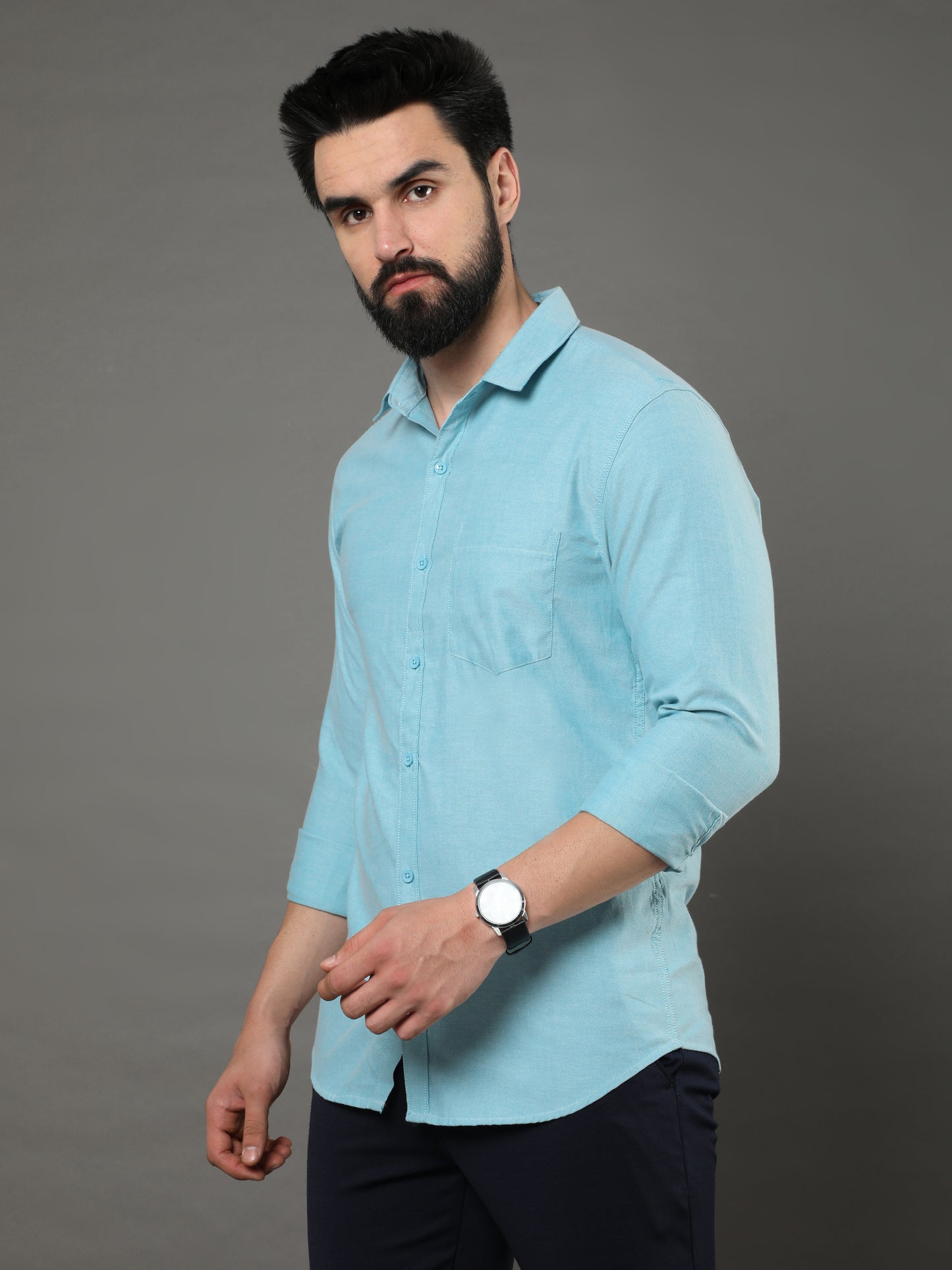 Long Sleeves Extra Fine Oxford Shirt