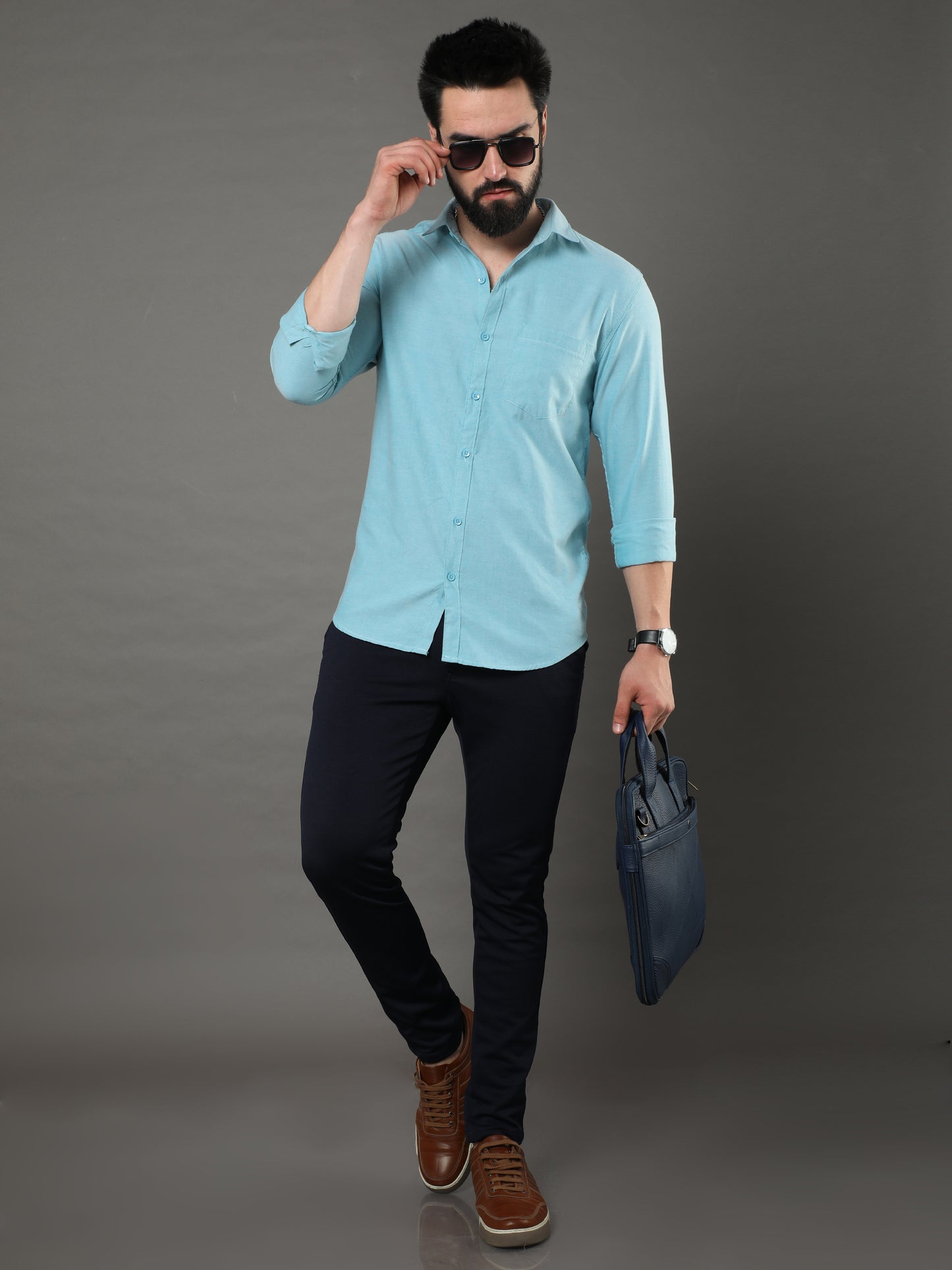 Long Sleeves Extra Fine Oxford Shirt