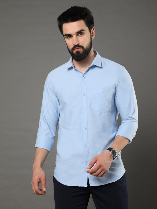 Long Sleeves Extra Fine Oxford Shirt