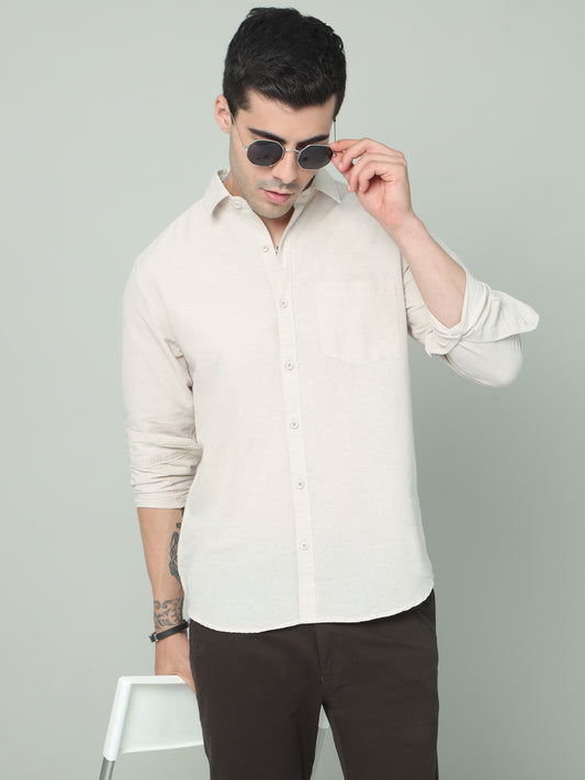 Long Sleeves Upland Cotton Shirt