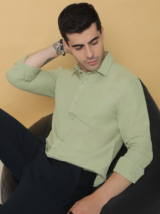 Long Sleeves Upland Cotton Shirt