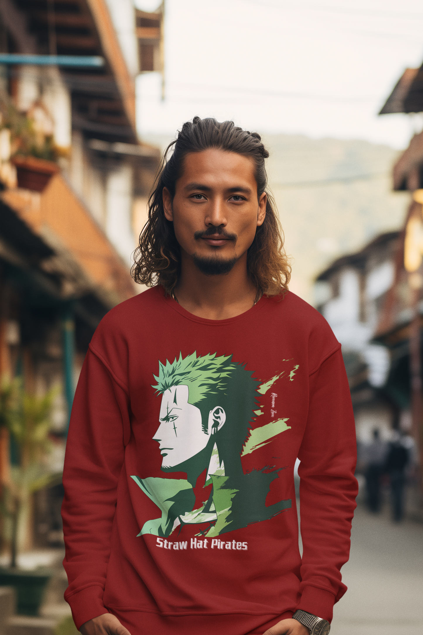 Roronoa Zoro Printed Snow Soft Unisex Sweatshirt