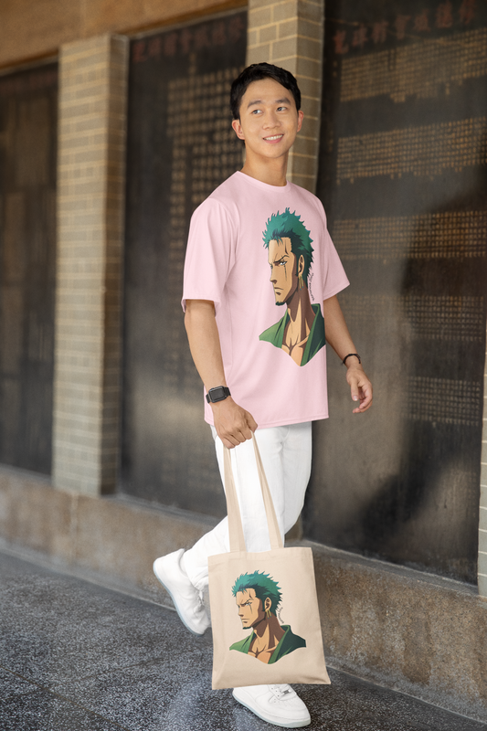 Roronoa Zoro Printed Unisex Oversized T-Shirt